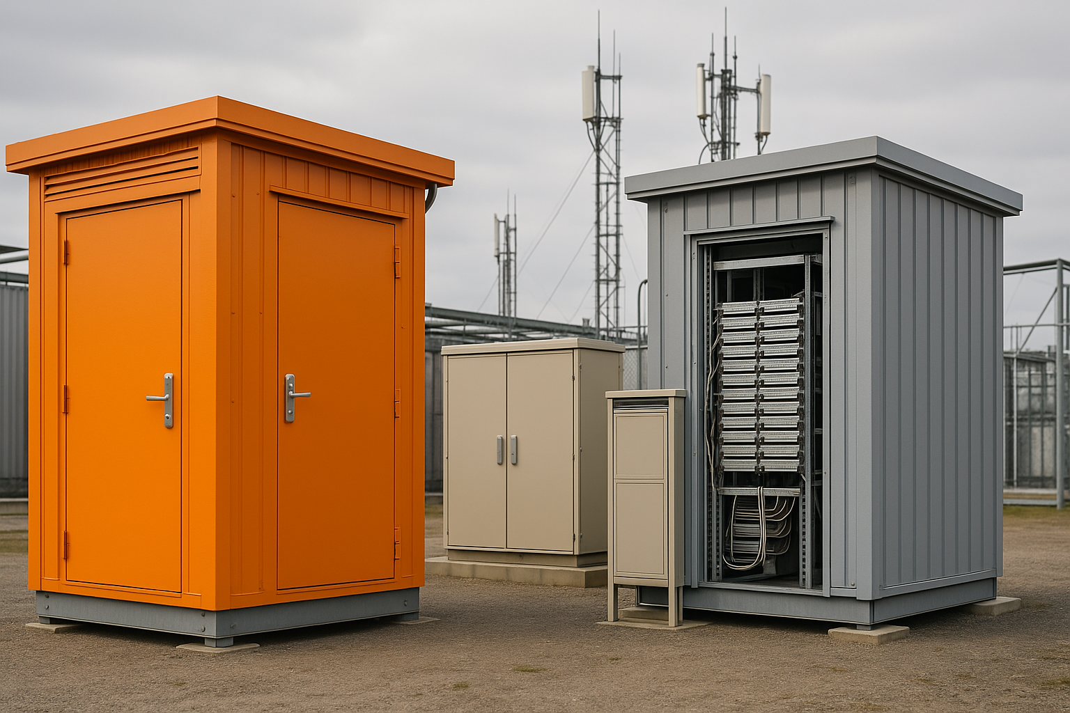 Telefonía y Datos - Shelters y equipos de telecomunicaciones